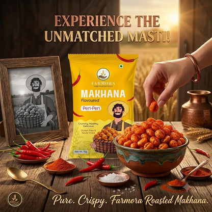 Farmora Makhana – Peri-Peri Flavour (15g)