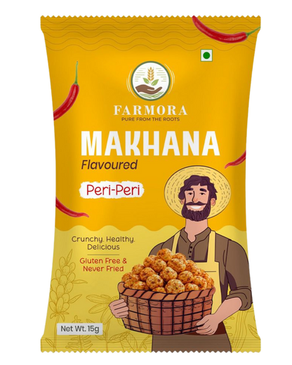 Farmora Makhana – Peri-Peri Flavour (15g)