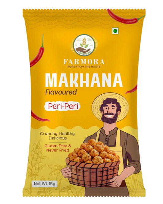 Farmora Makhana – Peri-Peri Flavour (15g)